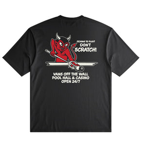 Tricou Vans Old Scratch Short Sleeve Negru