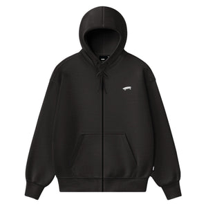 Bluză Vans Salton Fleece Terry Full Zip Neagră