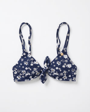 Articol De Plaja Felicity Tie Crop Bikini Top Negru (image 2/2)
