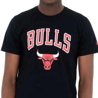 IMBRACAMINTE BARBATI NEW ERA Tricou Team Logo Tee Chicago Bulls Blk Negru - vgeneration.ro
