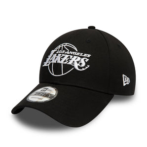 Șapcă New Era 9FORTY Los Angeles Lakers Reglabilă Neagră