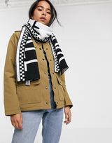 ACCESORII FEMEI VANS Fular Pep Rally Scarf Negru - vgeneration.ro