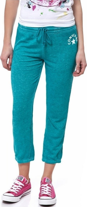 IMBRACAMINTE FEMEI CONVERSE Pantaloni Sport 09778C Awk   Washed Triblend E Verde - vgeneration.ro