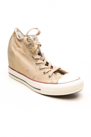 INCALTAMINTE FEMEI CONVERSE Tenisi 547194C Chuck Taylor All Star Bej - vgeneration.ro