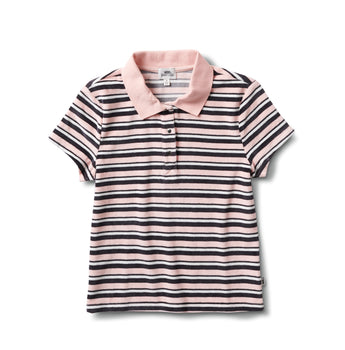 IMBRACAMINTE FEMEI VANS Tricou Polo Lotus - Vans X Sandy Liang Roz - vgeneration.ro
