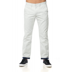 IMBRACAMINTE BARBATI VANS Pantaloni Excerpt Chino Cuff Alb - vgeneration.ro