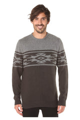  BARBATI VANS Pulover Henrich Gravel Heather Multicolor - vgeneration.ro
