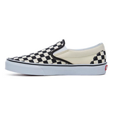 INCALTAMINTE FEMEI, BARBATI VANS Tenisi Classic Slip-On Checkerboard Alb-Negru - vgeneration.ro