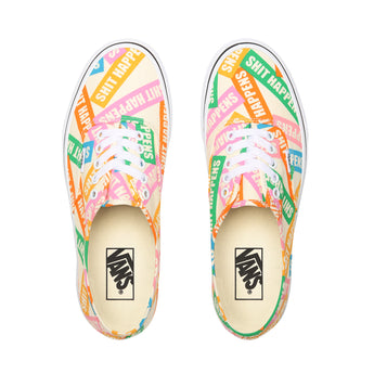INCALTAMINTE FEMEI, BARBATI, UNISEX VANS Tenisi Authentic (Shit Happens) Multicolor - vgeneration.ro