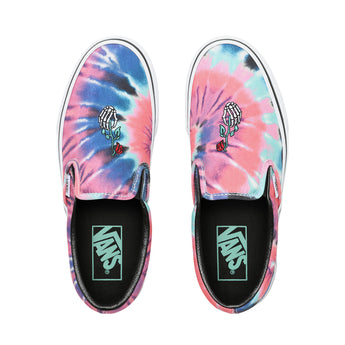 Adult FEMEI, BARBATI VANS Tenisi Classic Slip-On (Tie Dye) Multicolor - vgeneration.ro