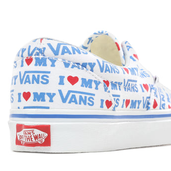 Adult FEMEI, BARBATI VANS Tenisi Era (I Heart Vans) Alb - vgeneration.ro