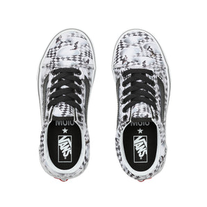 INCALTAMINTE COPII VANS Tenisi Copii Old Skool (Molo) Skate Checkerboard Negru - vgeneration.ro