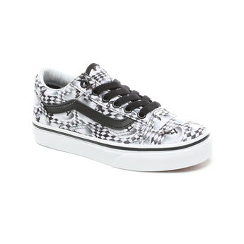 INCALTAMINTE COPII VANS Tenisi Copii Old Skool (Molo) Skate Checkerboard Negru - vgeneration.ro