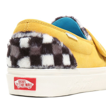INCALTAMINTE FEMEI, BARBATI VANS Slip-On David Bowie X Vanstenisi Slip-On 47 V (Db) Hunky - Checkerboard Multicolor - vgeneration.ro