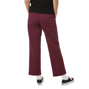 IMBRACAMINTE FEMEI VANS Pantaloni Authentic Chino Dama Burgundy - vgeneration.ro