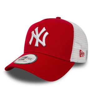 ACCESORII > SEPCI UNISEX NEW ERA Sapca Clean Trucker New York Yankees Rosu - vgeneration.ro