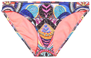  FEMEI SUPERDRY Articol De Plaja Neon Tribal Bikini Bottom Multicolor - vgeneration.ro