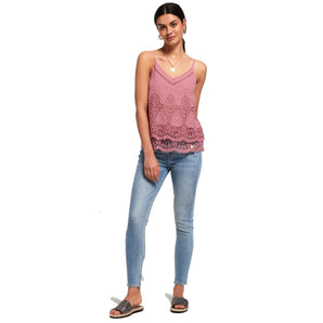 Tricou Amanda Cami Top Roz