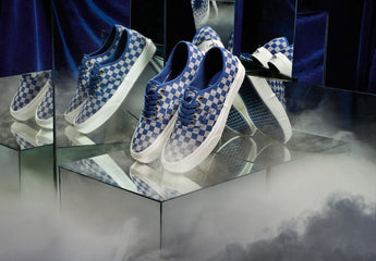 INCALTAMINTE FEMEI, BARBATI, UNISEX VANS Tenisi Authentic Vans X Harry Potter Checkerboard Albastru - vgeneration.ro