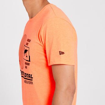 tricou portocaliu new era pentru barbati
