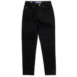 Pantaloni Blug High Slim Taper Negru-PANTALONI-SUPERDRY--Vgeneration.ro